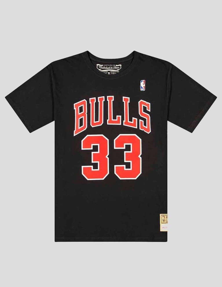 MITCHELL & NESSUNO n & n tee bulls picken nero